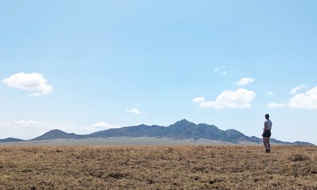 Open plains in Tanzania