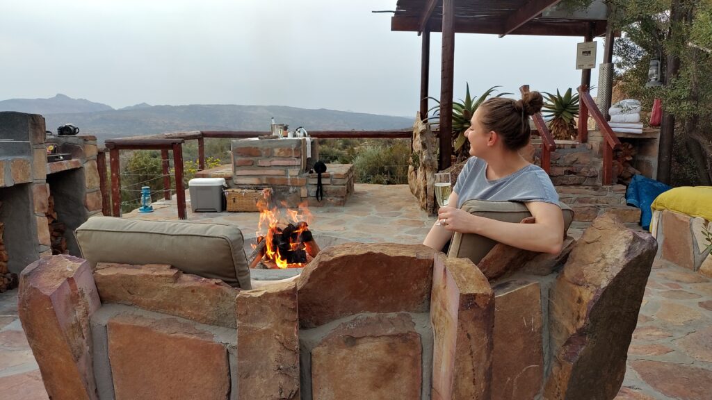 Travel Award nominatie vieren in Kagga Kamma Game Reserve