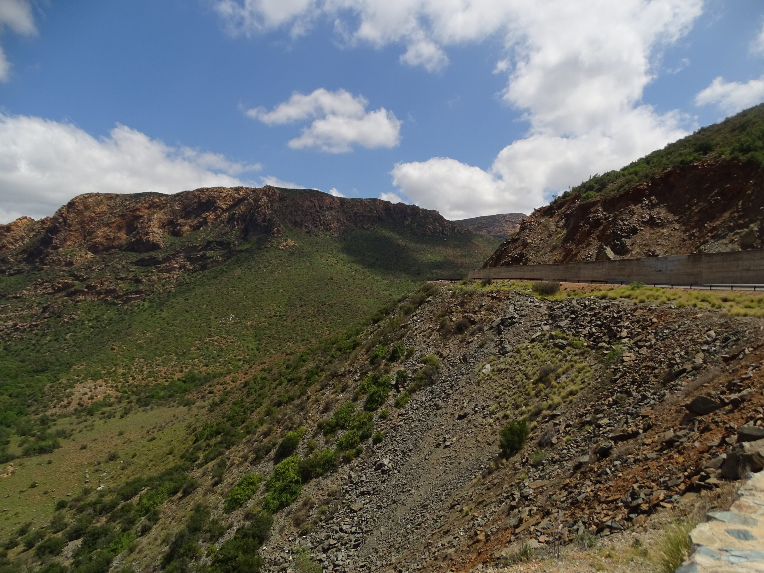 Huisrivierpas op de Garden Route Zuid-Afrika