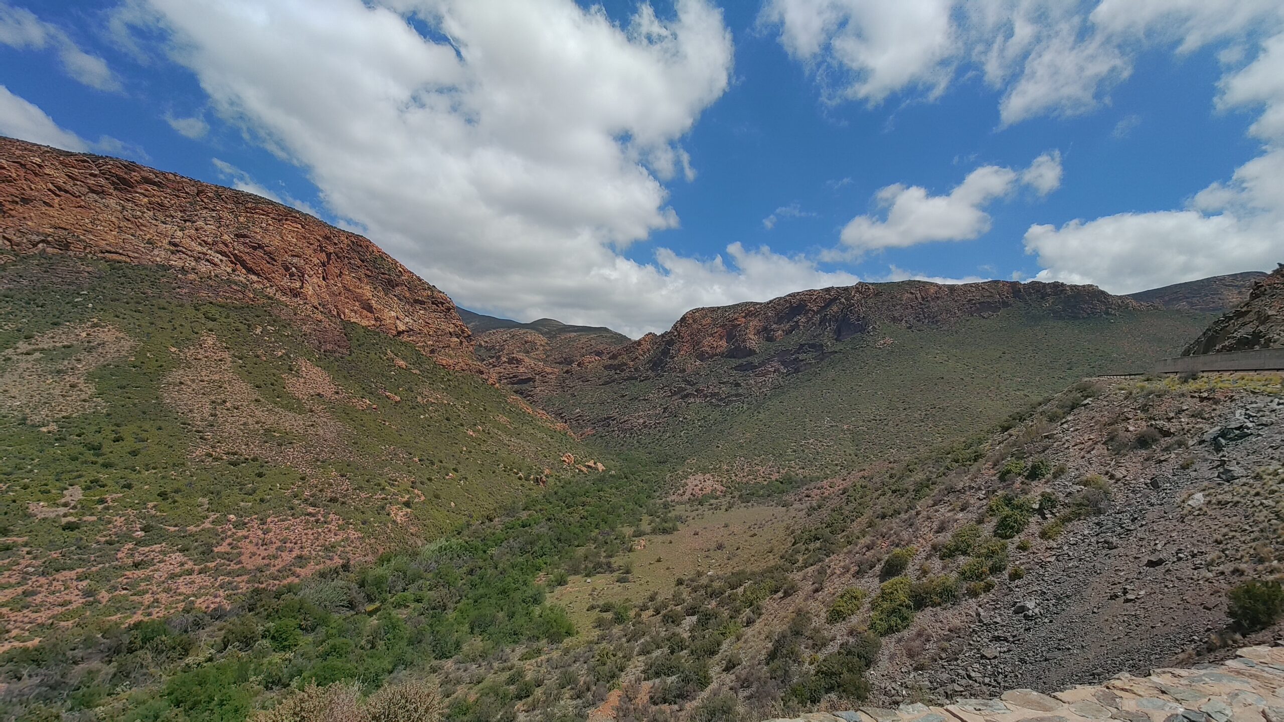Huisrivierpas op de Tuinroute Zuid-Afrika